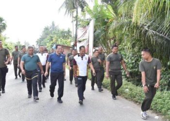 Perkuat Sinergitas, TNI/Polri dan Pemkab Bireuen Gelar Olahraga Bersama
