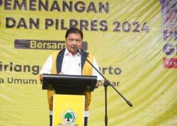 Airlangga Resmikan Gerakan Tadarus Al Quran Bernama “Gibran”
