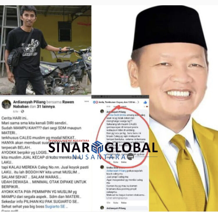 Sumber Foto: Facebook Akun Ardiansyah Piliang dan Sohib Sugiarto