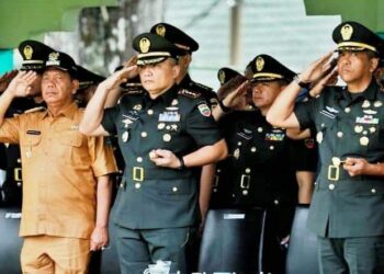 Hadiri Upacara Penutupan Pendidikan Pratama Bintara, Bupati: “Berikan Hati Sepenuhnya Untuk Bangsa dan Negara”