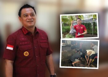 Rutan Negara Laksanakan Tradisi Mepatung Sambut Hari Raya Galungan