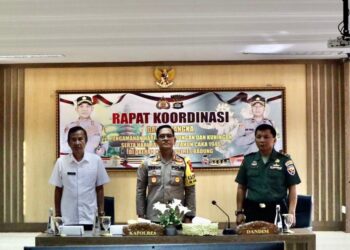 Pimpin Rakor Pengamanan Hari Raya Galungan,Kapolres Badung AKBP Teguh Priyo Wasono Ajak Saling Toleransi dan Menghargai