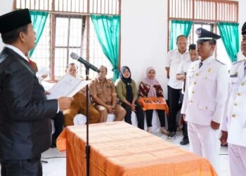 Lantik 2 Pangulu, Bupati Simalungun: “Mengabdilah Buat Masyarakat Kita”