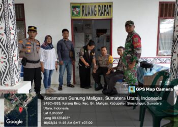 Dokkes Polres Simalungun Gelar Pemeriksaan Kesehatan Personil dan Petugas PPK Kecamatan Pasca Pencoblosan Pemilu 2024