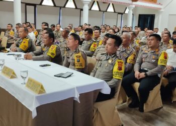 Rangka Ops Mantap Brata 2023-2024 Polres Simalungun Sambut Kunjungan Tim WasOps Itwasum Polri