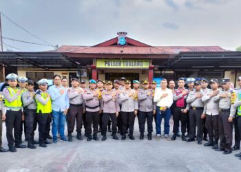 Kompol Ade Zaldi, Tegaskan Personelnya Tentang SOP Pengamanan Pemilu Damaidan Sejahtera