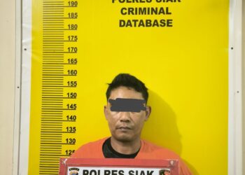 Tim Opsnal Satres Narkoba Polres Siak Amankan satu Orang Pria Diduga Pelaku Penyalahgunaan Narkotika