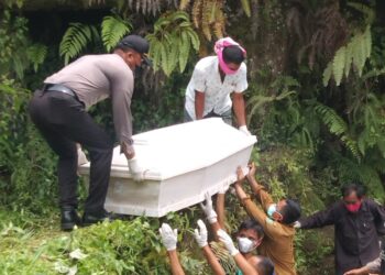 Polres Simalungun Bantu Evakuasi Temuan Mayat, Berhasil Identifikasi Diduga Akibat Penyakit Ayan