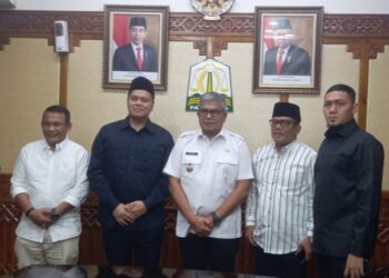 Ketua DPW Nasdem Irsan Sosiawan Silaturrahmi Dengan Pj Gubernur Aceh