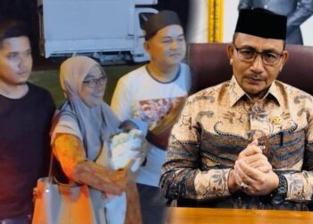 Haji Uma Turut Bantu Biaya untuk M. Yasir yang Istrinya Meninggal Di Malaysia