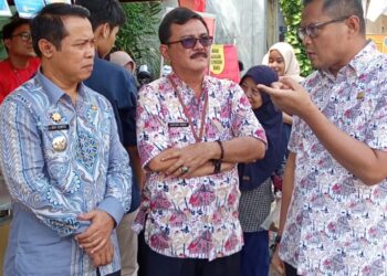 Ratusan Warga Menyerbu Bazar Ramadan di kecamatan Citeureup