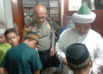 Warnai Bulan Suci Ramadhan Polres Simalungun Diwakili Kompol Manson Nainggolan Berbagi Berkah di Serambi Babbussalam Simalungun