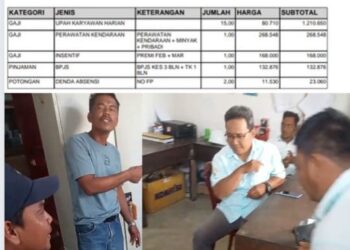 CV.Jaya Anugerah Diduga Langgar Perjanjian Kontrak Kerja dan Pecat Karyawan Sepihak
