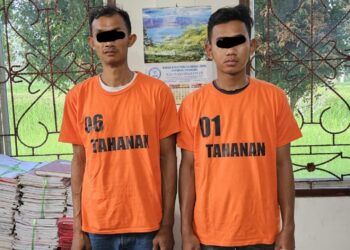 Dua Pemuda Ditangkap Sat Narkoba Polres Simalungun Dalam Penggerebekan Gubuk di Ujung Padang