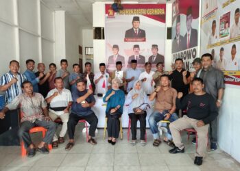 Relawan H. Erli Hasim Calon Bupati Simeulue Silaturahmi ke Pengurus Partai Gerindra