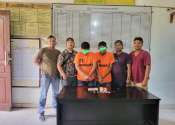 Sat Narkoba Polres Simalungun Berhasil Gagalkan Peredaran Sabu di Tanah Jawa, Dua Pengedar Diringkus dengan 16,90 gram Sabu