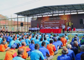 Meriahkan HBP Ke-60 Dengan Pemasyarakatan Sehat, Lapas Kelas IIA Pematangsiantar Gelar Kegiatan Pemeriksaan Kesehatan Bagi Petugas dan Warga Binaan
