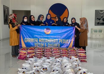 Garnita Malahayati NasDem Aceh Santuni Yatim dan Dhuafa
