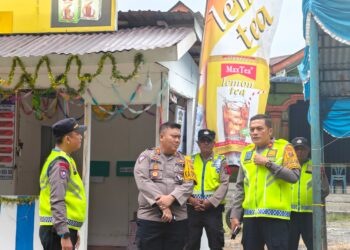 Pastikan Berjalan Baik, Kapolres Simalungun Tinjau Pos Pengamanan Operasi Ketupat Toba 2024 Jelang Idul Fitri