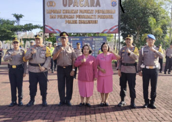 Kapolres Simalungun Pimpin Upacara Kenaikan Pangkat Pengabdian Personel dengan Hikmat