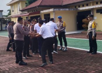 Kapolres Simalungun Apresiasi Kinerja Personel dalam Operasi Ketupat Toba 2024, Gelar Halal Bihalal sebagai Wujud Syukur