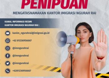 Waspada Penipuan Mengatasnamakan Kantor Imigrasi Ngurah Rai