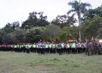 Polresta Denpasar Siagakan Ratusan Personel Amankan Mayday