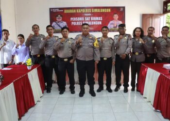 Optimalisasi Kinerja Personel, Kapolres Simalungun Berikan Arahan Strategis kepada Sat Binmas