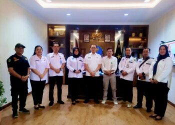 Ketua Lembaga Anti Narkotika kabupaten Siak, Silaturrahmi ke BNNP Riau