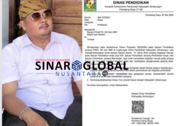 Disdik Simalungun Keluarkan Larangan Pungutan dan Studi Tour, Purba Blankon “Terima Kasih Pak Kadis Sudah Mendengar Keluhan Masyarakat”