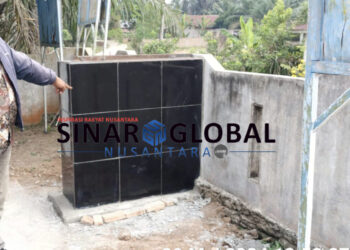 Proyek Neon BOX Nagori Sordang Bolon Diborongkan dan Mangkrak, Kades Jarang Ngantor Hingga Jorok dan Kosong Pukul 11:30 WIB