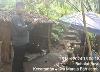 Polsek Tanah Jawa Gerebek Sarang Narkoba, Gubuk Jadi Lokasi Hisap Sabu Stas Laporan Masyarkat