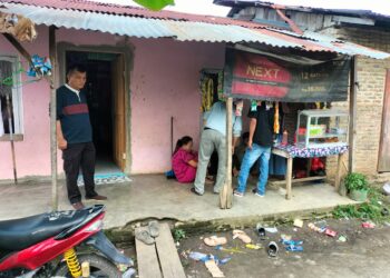 Polsek Dolok Batu Nanggar Lakukan Penggerebekan Tempat Diduga Transaksi Narkoba di Sinaksak
