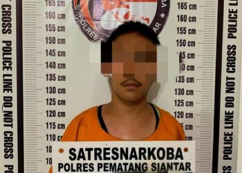 Pemilik 290 Garm Ganja Diamankan Polres Pematangsiantar di Jalan Sriwijaya