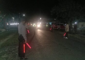 Polsek Tanah Jawa Resor Simalungun Gelar Razia Antisipasi Geng Motor dan Narkoba