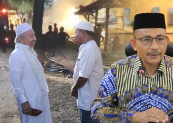 Haji Uma Serahkan Bantuan Paska Kebakaran di Dayah Al-Maimanah Aceh Timur