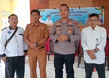 Pemerintah kampung Muara Kelantan Dan LAN Kabupaten Siak, Berikan Penyuluhan P4GN, di Kampung Muara Kelantan