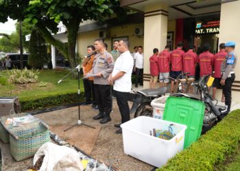 Polda Sumut Buktikan Komitmen Ungkap Tindak Pidana Pencurian Hasil Perkebunan, 6 Pelaku Ditangkap