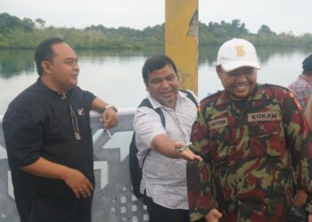 Tiba Di Pelabuhan, Pj Bupati Simeulue Jemput Langsung Ketua PWPM Aceh