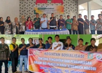 Sosialisasi Penguatan dan Pengawasan Pengelolaan Dana Desa di Kecamatan Hatonduhan Berlangsung di 2 Nagori