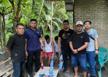 Polres Simalungun Grebek Kampung Narkoba, Dua Orang Diamankan dan Barang Bukti Narkotika Disita
