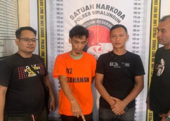 Polres Simalungun Tangkap Pengedar Narkoba Dalam Operasi Grebek Kampung Narkoba