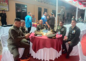 Kehadiran TNI di Peringatan HUT Bhayangkara ke-78 Polres Simalungun: Sinergi yang Semakin Erat
