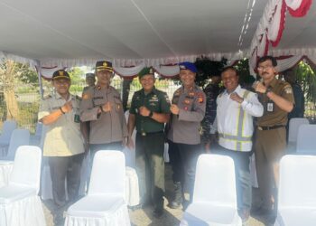 Kapolsek Benoa Hadiri Upacara Penyambutan KRI Ahmad Yani – 351