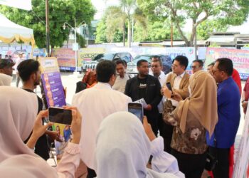 Pj Bupati Bireuen dan Direktur BPJS Launching LIBAT di RSUD dr Fauziah Bireuen