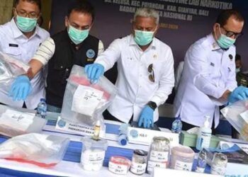BNN Ungkap Laboratorium Narkoba di Gianyar