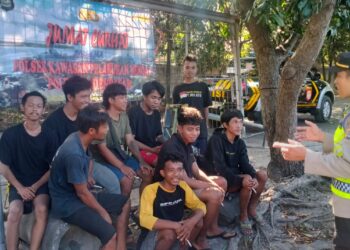 Polsek Benoa Resor Denpasar Ingatkan ABK Jauhi Miras dan Narkoba
