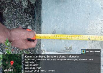 Pembangunan Jalan Rabat Beton Diduga Tidak Sesuai RAB