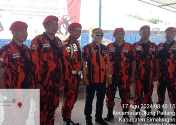 PAC Pemuda Pancasila Ujung Padang Peringati HUT RI yang ke-79,Haji Budi”Tingkatkan Kualitas Diri Menyongsong Generasi Emas”