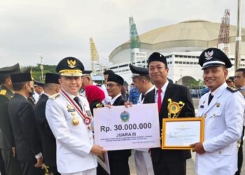Nama Besar Simalungun Menggema di Lapangan Astaka Disporasu Medan,BUMNag Tama Ture Sumbang Kado Terindah HUT RI ke-79
